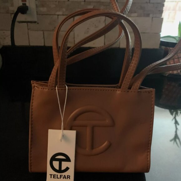 Telfar Chocolate Small Shopping Bag
